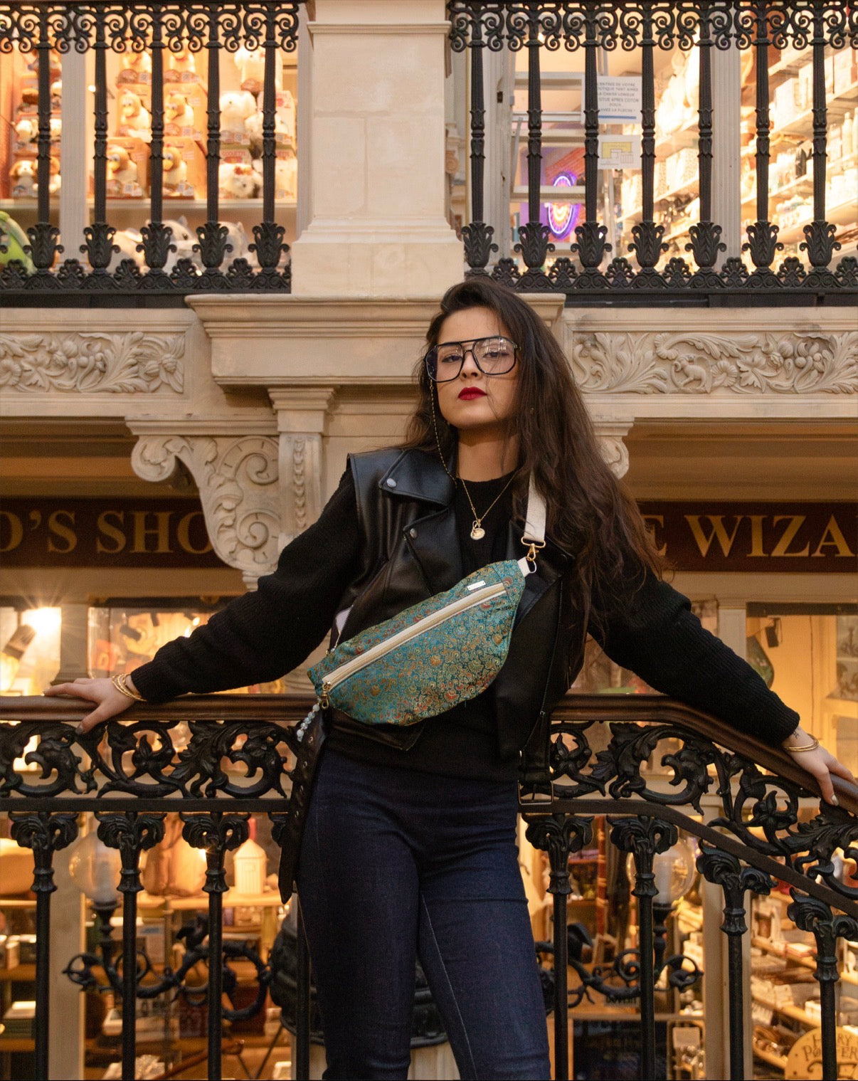 Sac Banane Vert impérial