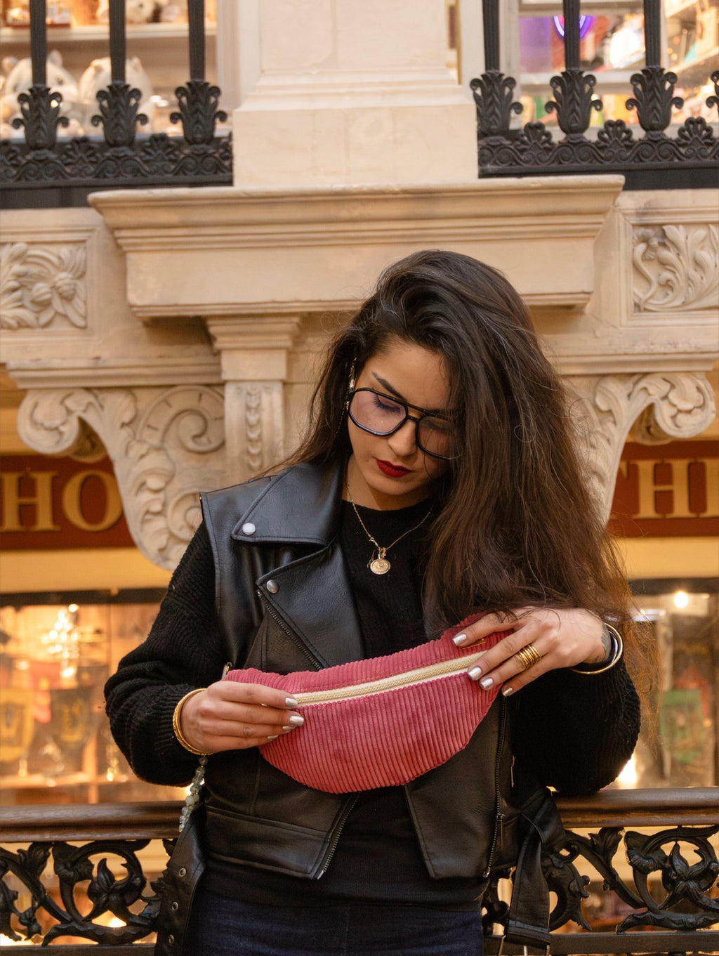 Sac Banane Coquelicots