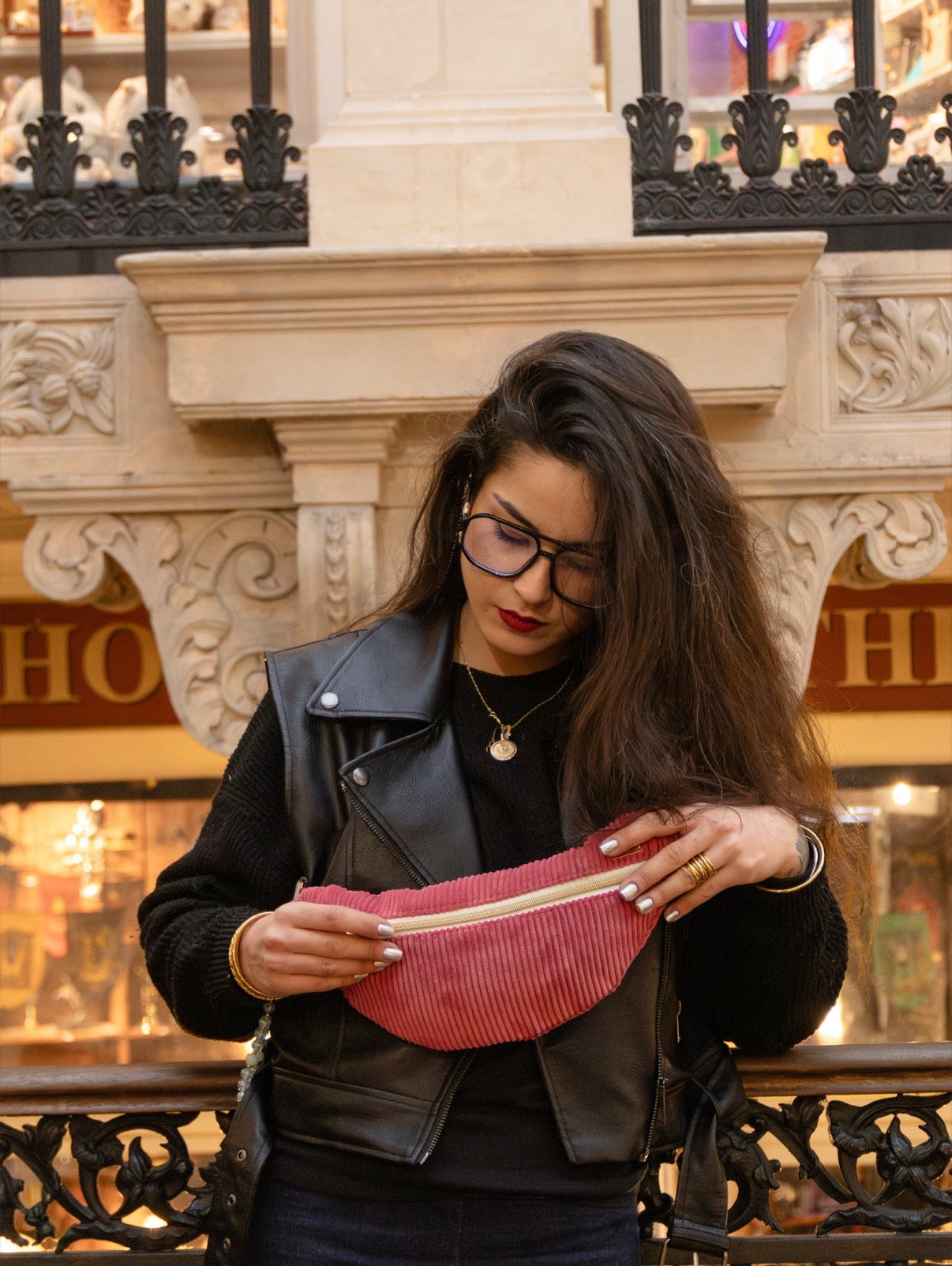 Sac Banane Coquelicots